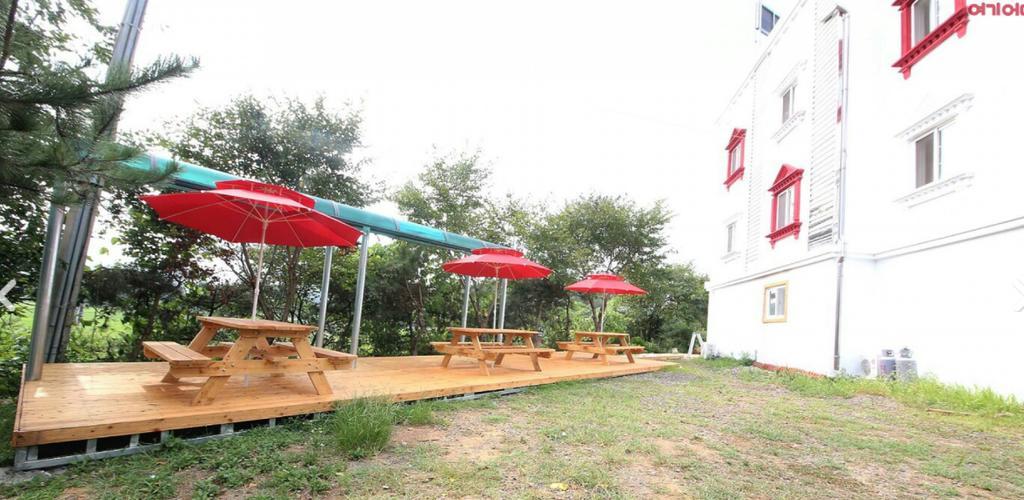 一杆进洞酒店 Sacheon 外观 照片